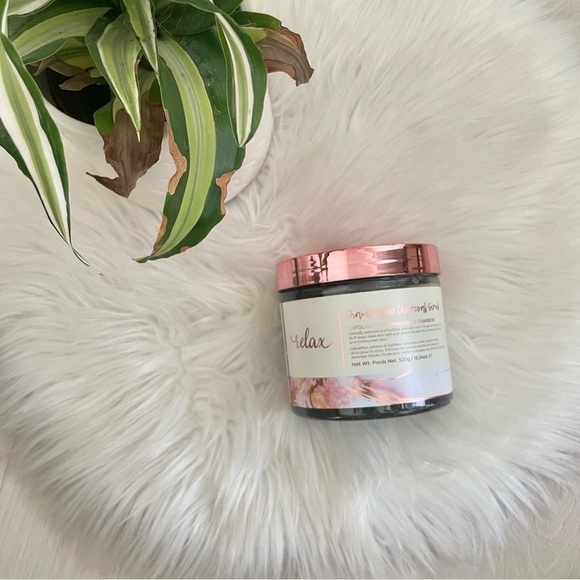 Manna Kadar Champagne Charcoal Scrub - BRAND NEW - Picture 1 of 7